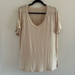 Offline by Aerie Bouncy Cotton Scoop Neck T-Shirt